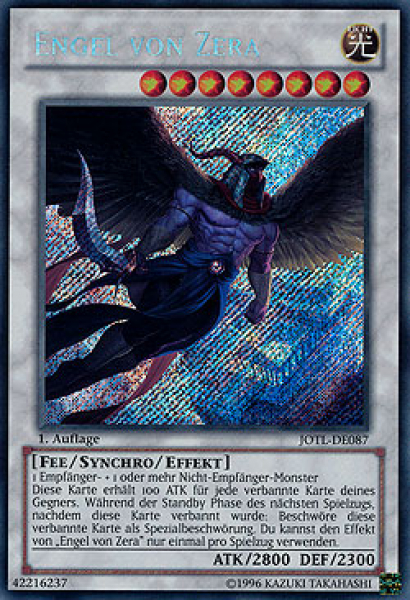 MP14-DE116 Engel von Zera (SECRET RARE) 1. Auflage