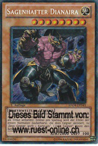 HA04-DE043 Sagenhafter Dianaira (SECRET RARE) 1. Auflage